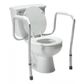 Graham-Field Versaframe Toilet Safety Rail In Retail Packaging, Adjust. Height PK 6460R